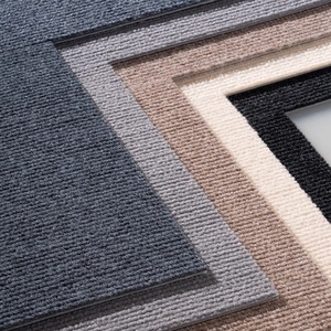 Không dệt Polyester sườn lối vào gân Thảm sọc thảm cho đường băng lối đi Runner tổ chức sự kiện grey thảm - Product Image 2