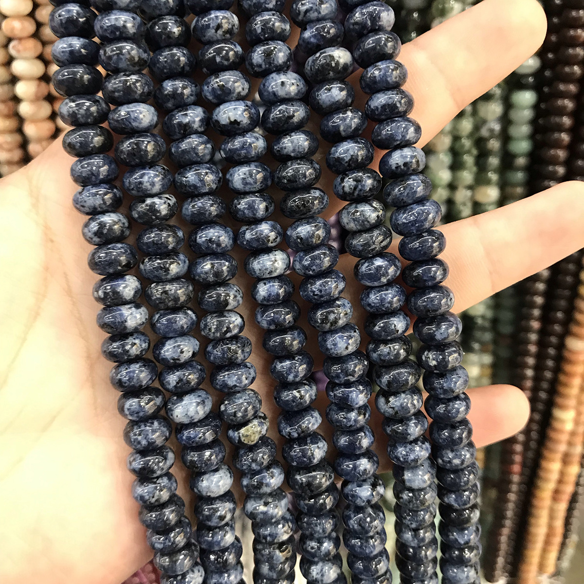 Genuine Quality Popular Gemstone Colorful 5*8mm Crystal Natural Loose Stone Beads Handmade Diy for Jewelry Making