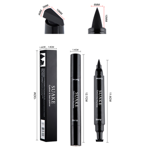 Vente en gros Stylo tampon <span class=keywords><strong>eyeliner</strong></span> aile de cygne 2 en 1, <span class=keywords><strong>eyeliner</strong></span> liquide double embout waterproof pour acheteurs en gros - Product Image 5