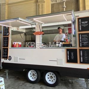 2025 Customizable Mini Ice Cream Fruit Food Fully Equipped Catering Trailer - Product Image 2