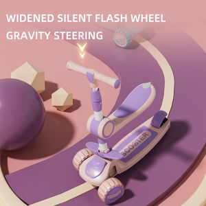 फैक्टरी थोक <span class=keywords><strong>3</strong></span>-इन-<span class=keywords><strong>1</strong></span> डायनासोर किक स्कूटर फोल्डेबल लक्जरी आधुनिक लाइट व्हील किक स्कूटर बच्चों के लिए आउटडोर प्ले बाल खिलौना - Product Image 4