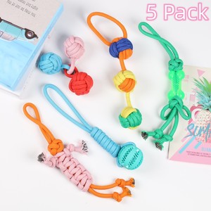 Polypropylene Braided Dog Rope Toys Durable Chew Toys For Small Medium Dogs - Product Image 4