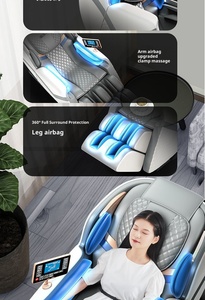 เก้าอี้นวดไฟฟ้าปรับเอนได้ 4 มิติ คุณภาพสูงจากโรงงานพร้อมที่นวดเท้า - Product Image 5