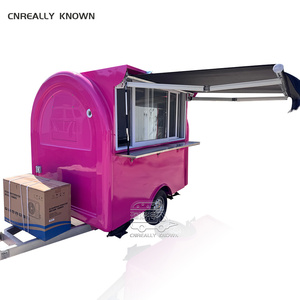 OEM Hotdog Ice Truck To California For <b>Small</b> Business Mobile Kitchen Pizza Concession Bar Food Trailer - Product Image 3