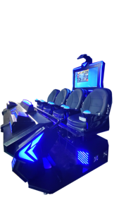 4-Player interattivo tiro VR simulatore di nave spaziale 9D Cinema Arcade gioco di realtà virtuale parco a tema per centro commerciale al coperto - Product Image 4