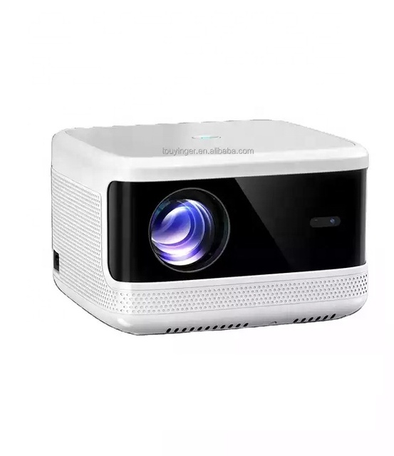 Everycom T5 8000 Lumen LED Projector 5G Wifi Four-point Keystone VIDEO MINI PROJECTOR 4K Proyector