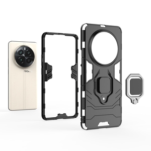 Soporte de anillo a prueba de golpes Kickstand TPU PC Funda de teléfono protectora completa para <span class=keywords><strong>OPPO</strong></span> Realme 12 Pro Plus 5G 14 Ultra 13Pro - Product Image 2
