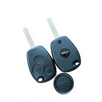 Coque de clé à distance professionnelle à 3 boutons par Ren pour
