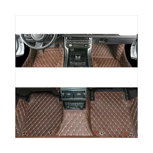 leather car floor mats for jaguar xf 2007-2020 x250 x260 2012 2011 2019 2018 2017 2016 2015 2014 2013 rug carpet mat