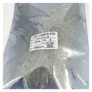 XINGLIGHT ad alta luminosità Super flusso DIP LED perline blu 1.8mm/2.4*3.0*2.54 taglie F1.8-F10 2 anni di garanzia - Product Image 3