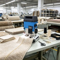 Machine à coudre industrielle et commerciale haute performance pour la fixation et la surpiqûre des tapis, machine à ourler les tapis