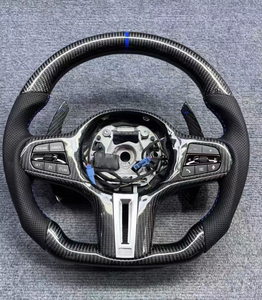 พวงมาลัยสปอร์ตแอลอีดีทำจากคาร์บอนไฟเบอร์สำหรับรถสปอร์ตสำหรับ G20รถ <span class=keywords><strong>BMW</strong></span> G22 G30 G31 G32 G42 G80 X3 X4 M3 M4 X5m M440i M340i - Product Image 4