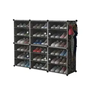 Wholesale Cheap Clear Shoe Small Plastic Shoes Cabinet Box