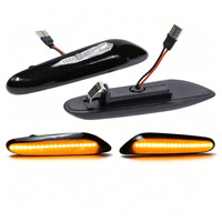 Feux latéraux à LED dynamiques pour BMW Série 3 Série 5 E39 E46 E60 E81 E84