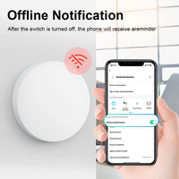 Bouton Tuya Zigbee Commutateur de scène intelligent sans fil Scénario d'automatisation de la télécommande On Off Key Alexa/Google Assistant