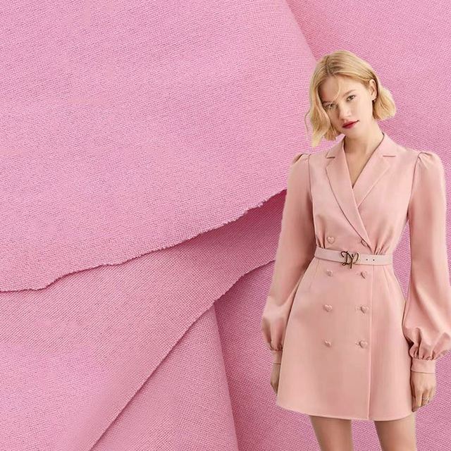 Wholesale Organic Knitting 100% Cotton Custom 200gsm Ponte Roma Fabric for Suits