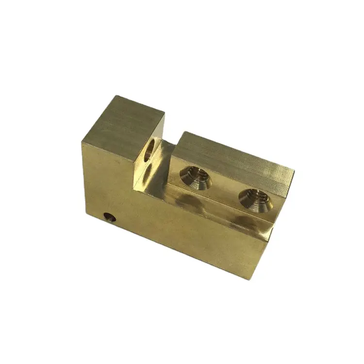 Copper Fittings Cnc Metal Prototype Cnc Machining Milling Brass Parts Brass