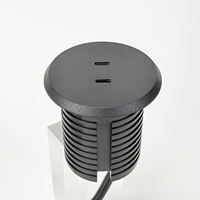 Enchufe de Escritorio Empotrado Redondo Profesional con Carga Rápida PD de 20W y Enchufe UK/EU/US para Oficina, Sala de Reuniones y Hospital OEM