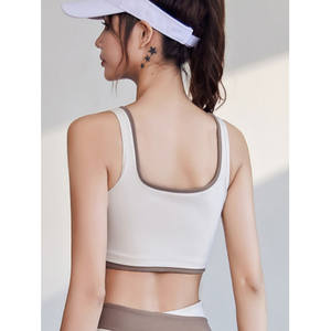 Top Deportivo Vetega con Ribete en Contraste Tallas S M L para Gimnasio y Entrenamiento - Product Image 5