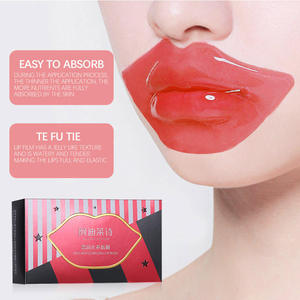 Hojas de cuidado de la piel para el producto de la máscara plumper de labios para máscaras de labios secos hojas de belleza para el cuidado de la piel para la máscara de noche de labios - Product Image 6