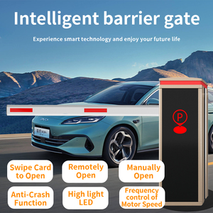 Dahili Plaka Tanıma Kamerası ve Trafik Işığı Göstergeli Elektrikli Bariyer - Product Image 5