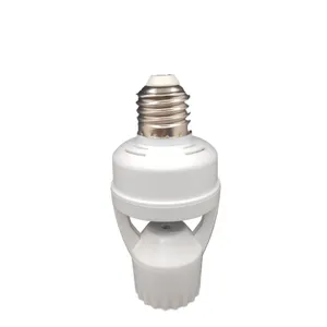 Geagood Sensor Light Bulb Holder with 36m Detection Range Easy Installation and Energy Saving
