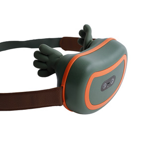 Neck Massager Shoulder Neck Support Electric <b>Heating</b> Kneading Massage Device <b>USB</b> Rechargeable Home Use Green FZ-666 - Product Image 2