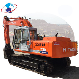 Excavatrice sur chenilles d'occasion KATE Hitachi EX200 d'origine, 18,5 tonnes, Hitachi EX200, HITACHI EX200-5, excavatrice hydraulique d'occasion EX200 - Product Image 1