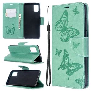 Étui en cuir portefeuille en relief papillon pour Samsung <span class=keywords><strong>Galaxy</strong></span> S20 FE S20 Plus Ultra A15 A51 A71 A01 A11 A21 A41 A31 M32 Flip Cover - Product Image 4