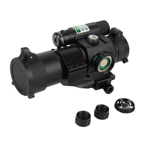 Mira Telescópica Personalizada 1x30 M3 con Mira Láser Reflex, Punto Rojo y Verde con Láser Verde, Montaje de 20 mm, Mira Óptica, Mira Holográfica para Caza - Product Image 3