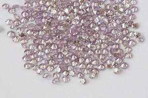 Diamante Suelto de Corte Redondo, Color Rosa Púrpura Intenso, Cultivado en Laboratorio, de 1MM a 3MM, Piedra Pulida de Color Fantasía para Joyería - Product Image 5