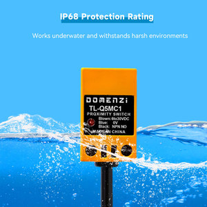 DOMENZI TL-Q5MC1 NPN Normalde Açık ABS Endüstriyel Otomasyon Yakınlık Sensörü Endüktif Yakınlık Anahtarı Algılama Mesafesi 5mm - Product Image 3