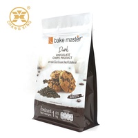Sachets d'emballage en mylar en feuille d'aluminium en plastique pour biscuits chips et fruits séchés avec fermeture éclair logo de qualité alimentaire