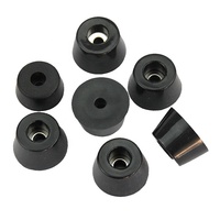 Pieds en caoutchouc de silicone de meubles de pare-chocs résistants à la chaleur antidérapants personnalisés pour des pieds de chaise en métal extérieurs