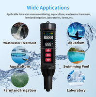 Testeur multifonctionnel d'eau pour aquarium 7 en 1 : pH, TDS, EC, sel, ORP pour hydroponie