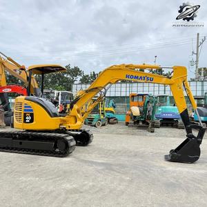 Excavatrice sur chenilles Komatsu 40 d'occasion, marque japonaise d'origine, 4 tonnes, mini-excavatrice sur chenilles d'occasion - Product Image 5