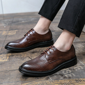 รองเท้าผู้ชายระบายอากาศได้ดีสำหรับฤดูร้อนปี 2026 รองเท้าหนังลำลองสำหรับเพื่อนเจ้าบ่าวและงานแต่งงาน รองเท้าทางการสำหรับชุดสูท - Product Image 2