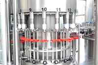 Ligne de production complète automatique d'eau minérale pure en bouteille en plastique PET, machine de remplissage d'eau en bouteille