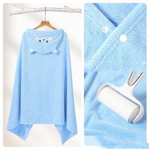 Vente en gros Serviette <span class=keywords><strong>de</strong></span> <span class=keywords><strong>bain</strong></span> microfibre douce pour la peau confortable à capuche pour enfants <span class=keywords><strong>Cape</strong></span> BÉBÉ serviette <span class=keywords><strong>de</strong></span> <span class=keywords><strong>bain</strong></span> - Product Image 6