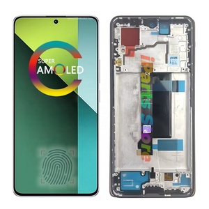 IPARTS Display di Ricambio Nuovo per <span class=keywords><strong>Xiaomi</strong></span> <span class=keywords><strong>Redmi</strong></span> <span class=keywords><strong>Note</strong></span> 13 <span class=keywords><strong>Pro</strong></span> 5G 312DRA50C 2312DRA50G AMOLED Touch Screen con Cornice Assemblata OEM - Product Image 1