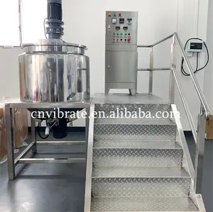 VBJX Industrial Stainless Steel High-Speed Homogenizer Honey Beer Cosmetic Stainless Mixing Tank Mixer Machine Cream 5~3000ml