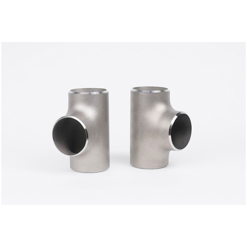 Stainless Steel 90 Degree Asme Fabricated Equal Tee Astm B363 Gr2 Titanium Equal Tee