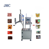Machine semi-automatique de haute qualité pour le remplissage de canettes en aluminium de boissons en poudre et d'azote liquide, avec roulement de moteur électrique, précision de 99,5%