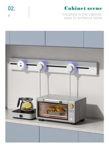 Sanshe 다기능 8000W 고출력 스마트 홈 지능형 패션 플러그 소켓 레일 콘센트 전원 트랙 소켓 - Product Image 3