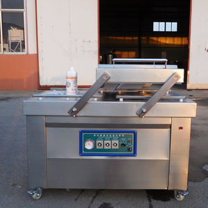Grande machine d'emballage <span class=keywords><strong>sous</strong></span> vide horizontale industrielle de caille de nouilles de champignon de double <span class=keywords><strong>cloche</strong></span> pour la nourriture - Product Image 6