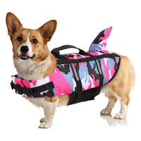 Produits pour animaux de compagnie, gilet de sauvetage pour chien d'été, léger, réglable, maillot de bain pour grand chien, en stock