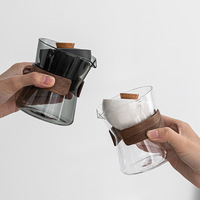 Stocké petit 120/200ml Double paroi Borosilicate voyage bouteille de thé tasse Portable thé gobelet bouteille d'eau avec infuseur