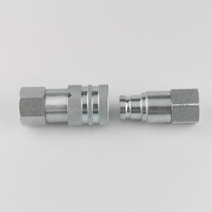 Acoplamiento <span class=keywords><strong>de</strong></span> Cara Plana <span class=keywords><strong>de</strong></span> Alta Presión <span class=keywords><strong>de</strong></span> 5000 PSI ISO16028, Acoplamiento Rápido Hidráulico Serie ZJ-FC - Product Image 3