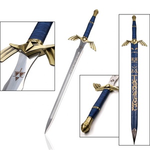 Espada Maestra Azul de Link, Réplica 1:1 del Original, de 123 cm, de la Leyenda de Zelda, Artículo de Cosplay en Oferta - Product Image 1