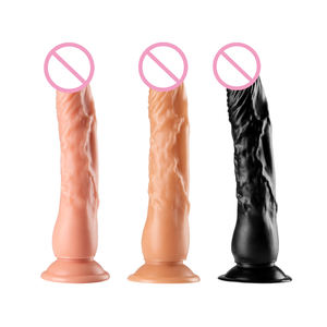 OEM/ODM Factory Großhandel Realistische <span class=keywords><strong>TPE</strong></span> <span class=keywords><strong>Dildo</strong></span> für Frauen <span class=keywords><strong>8</strong></span> Zoll Anal Dildos Sexspielzeug für Erwachsene Fleisch Dünne <span class=keywords><strong>Dildo</strong></span> absaugung für Mädchen - Product Image 3